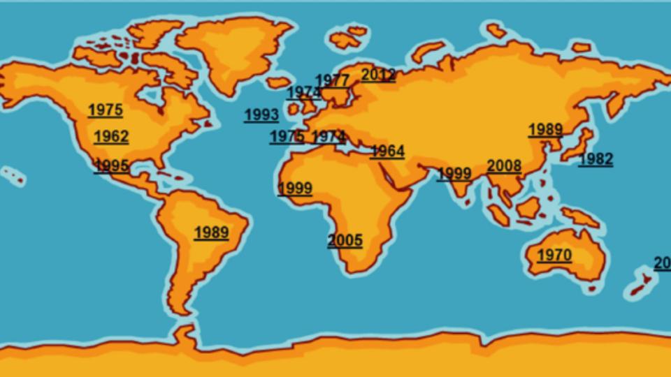 Mycoplasma bovis infections around the world