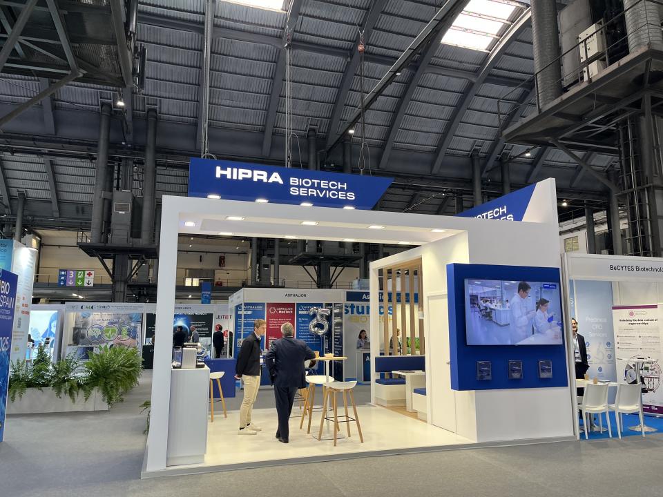HIPRA Biotech Services, present at BioSpain 2025