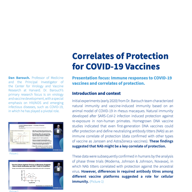 Correlates of Protection for COVID-19 Vaccines